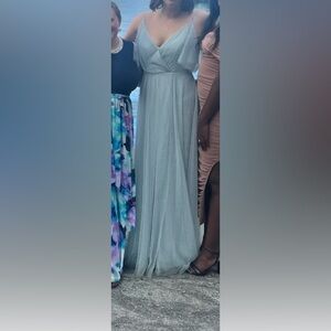 Jenny Yoo Aeryn Morning Mist size 14